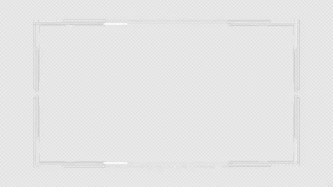 Futuristic HUD Overlay with Digital Binary Stream Stock-Footage 347005184