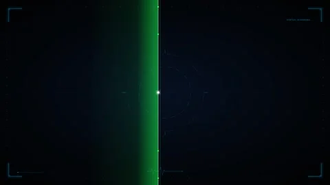 Futuristic hud radar interface scanning with signal found notification and .. Stock Footage 337561427