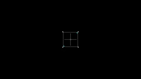Futuristic HUD Square Target Animation o... | Stock Video | Pond5