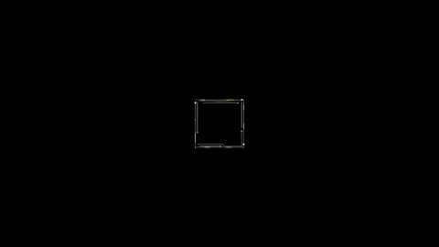 Futuristic HUD Square Target Animation o... | Stock Video | Pond5