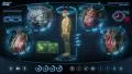 Futuristic human anatomy scan HD Footage