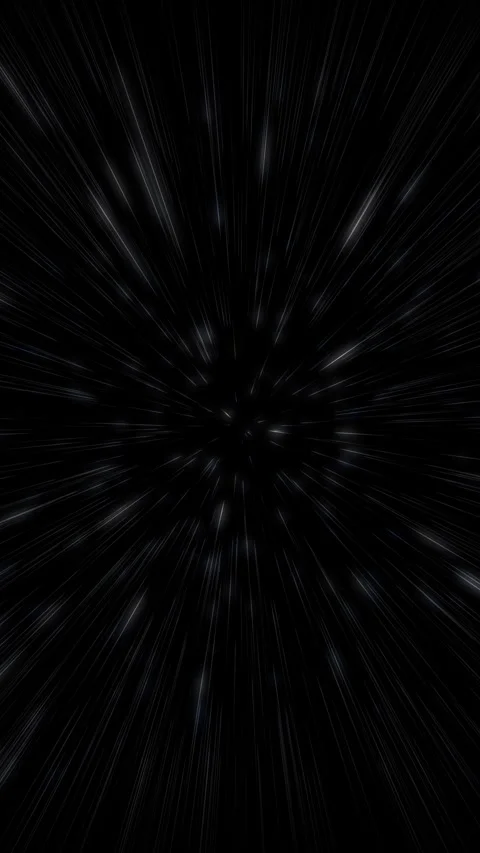 Futuristic Hyperspace Tunnel Light Effect Vídeos de archivo 336494381