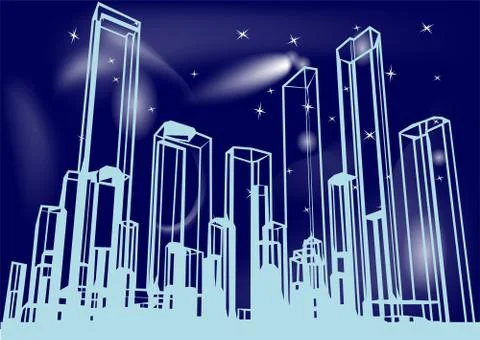 Futuristic Stock Illustration