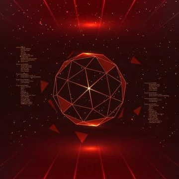 Futuristic Illustrazione stock