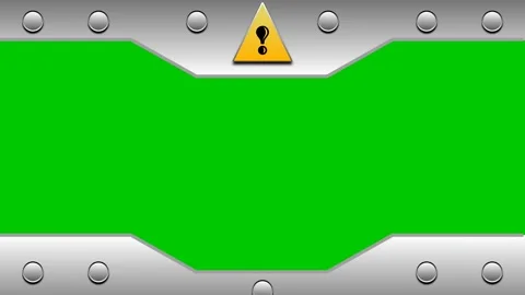Futuristic Industrial Metal Gate. Suitable for Video Intro, Game Opening, etc. Stock Footage 285254580