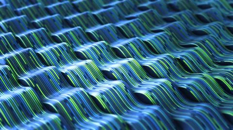 Futuristic information technology and computer science concept 스톡 일러스트