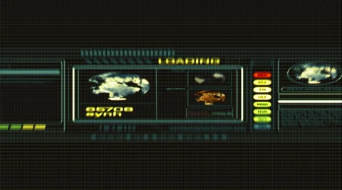 Futuristic interface 스톡 동영상 978074