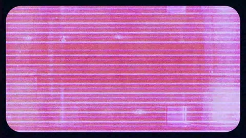 Futuristic Interface Glitch Loop Animation Stock Footage 305284941