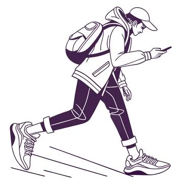 Futuristic Interface with Holographic HUD Tech Elements 库存插图