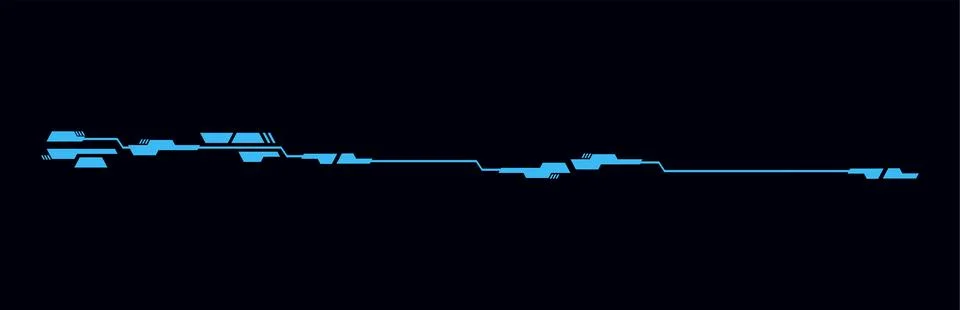 Futuristic interface hud element design for ui app, vector illustration isolated Stock Illustration