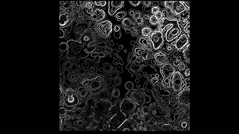 Futuristic interface | HUD | Lanscape analysis top view Video stock 77566172