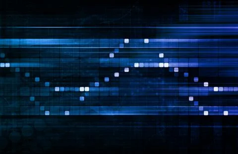 Futuristic interface Illustrazione stock