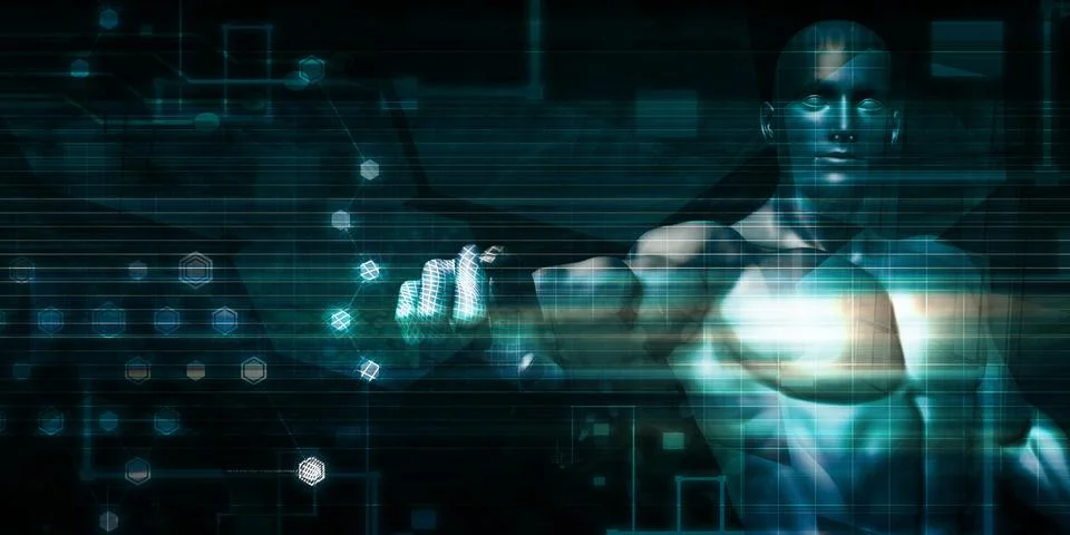 Futuristic Interface Stock Illustration