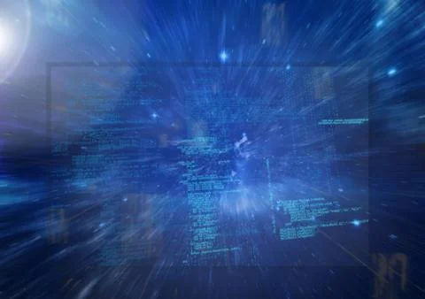 Futuristic interface 스톡 일러스트