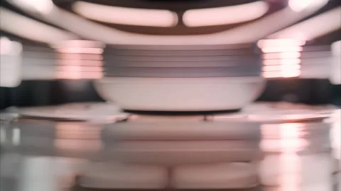 Futuristic Interior Design Stock Footage 284742183