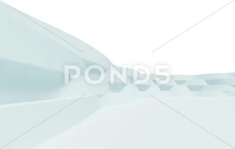 Futuristic interior Stock Illustration