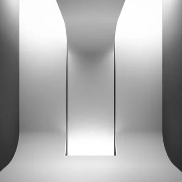 Futuristic interior Stock Illustration