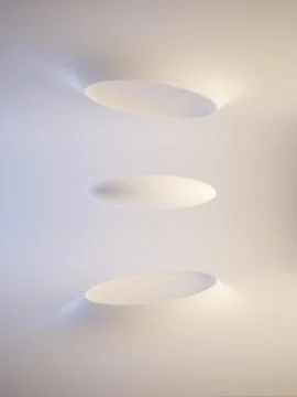 Futuristic interior space Stock Illustration