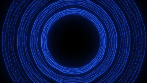 Futuristic Internet Data Network Display Video Animated Background Stock Footage 335795851