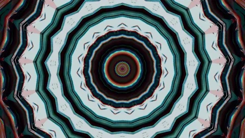 Futuristic Kaleidoscope Stock Footage 135226942