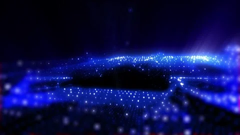 Futuristic landscape Stock Footage 303311322