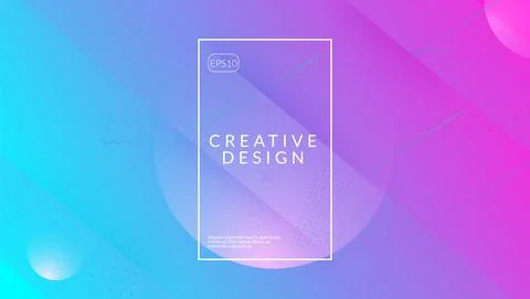 Futuristic Layout. Digital Pattern. Creative Illustration. Purpl Stock Illustration