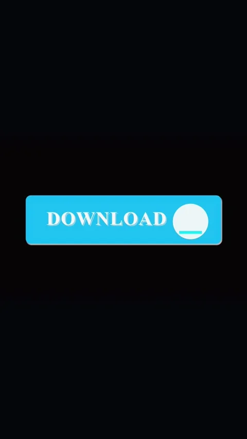 Futuristic light blue DOWNLOAD button with icon glows and animates for mobi.. Stock Footage 321726584