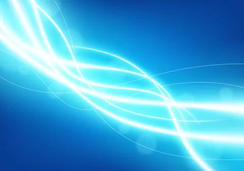 Futuristic light blue line glowing background, Vector Illustration イラスト素材