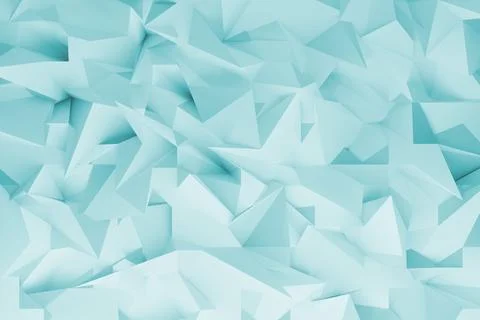 Futuristic light blue polygonal texture, pattern, perfect for use in tech int Stock Illustration