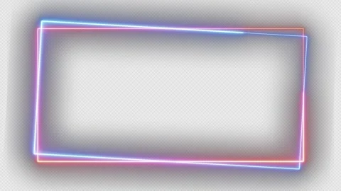Futuristic light effect for overlay element. Empty copy space. Stock Footage 282635792