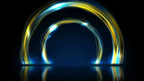 Futuristic Lightning Concept Video stock 295979173