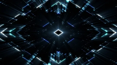 Futuristic Lights Background Vidéo 101593153