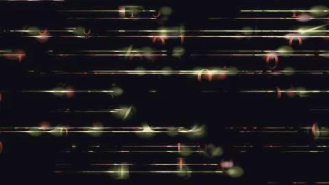 Futuristic Lights Blips Stock Illustration