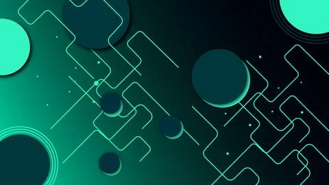 Futuristic line Technology Electronic Circuit Background design Stock Illustration