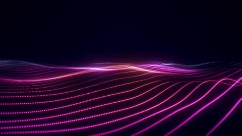 Futuristic lines Stock Footage 286743568