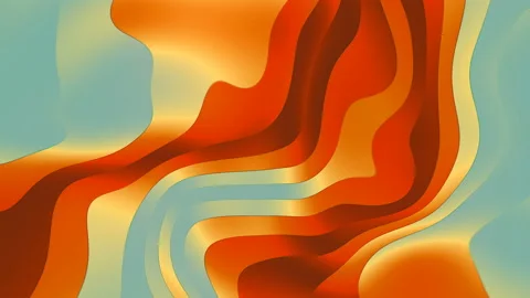 Futuristic liquid animated background Colourful flowing gradients loop animation Stock Footage 124114702