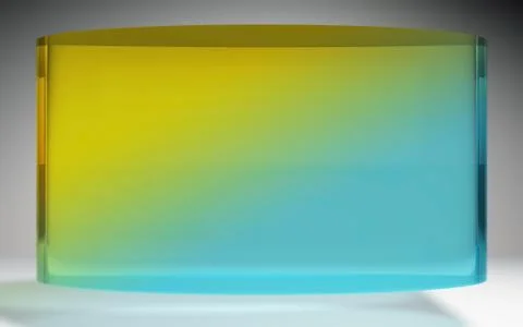 Futuristic liquid crystal display blue yellow Stock Illustration