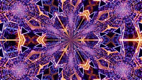 Futuristic liquid light burst animation in 4K. Abstract digital particle wave Stock Footage 340024903