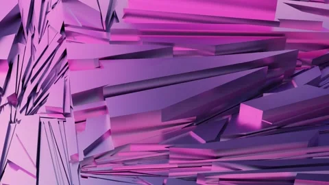 Futuristic liquid motion abstract background. Dynamic flowing geometric Video stock 340024676