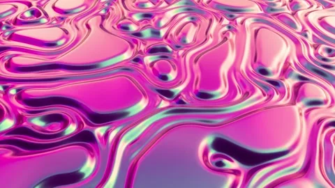 Futuristic liquid motion background with vibrant swirling colors 库存影片 340025200