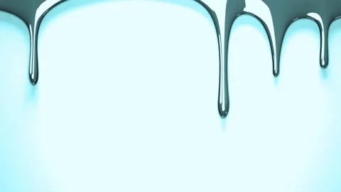 Futuristic liquid motion with vibrant blue waves. Abstract flowing texture 库存影片 340024473