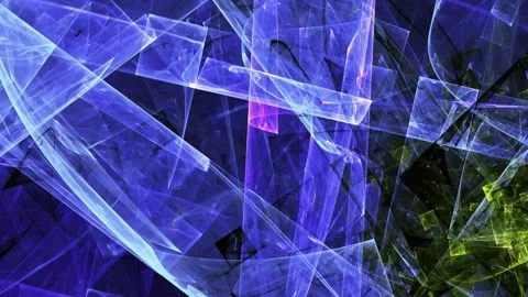Futuristic liquid wave distortion in motion. Abstract flowing light refraction Vidéo 340025011