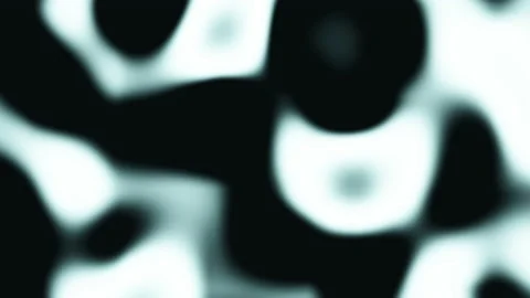 Futuristic liquid waves pattern with white and black gradient color Stock Footage 195556151