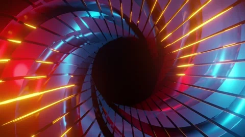 Futuristic looping 3D background Stock Footage 305652719
