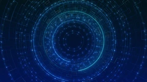 Futuristic lower third. Sci-fi design template for channel, news, information Stock Footage 333793931