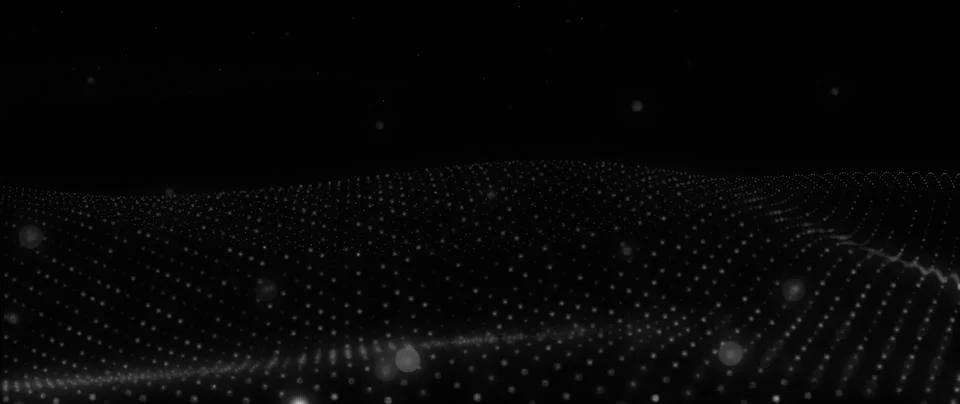 Futuristic Luminous Plexus Background: Interconnected Glowing Particles and.. Stock Illustration