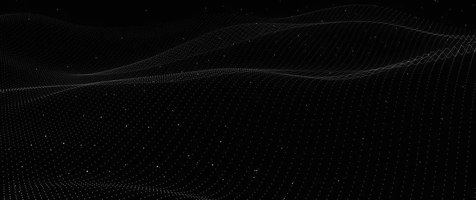 Futuristic Luminous Plexus: Dynamic Interconnected Glowing Particles and Li.. Stock Illustration