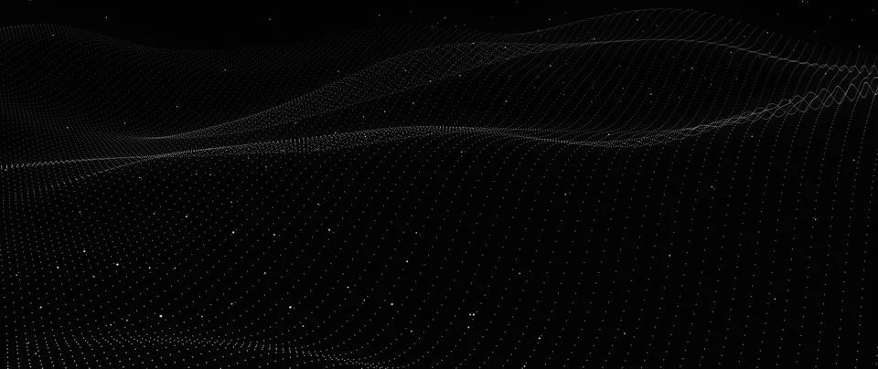 Futuristic Luminous Plexus: Dynamic Network of Glowing Interconnected Parti.. Stock Photos