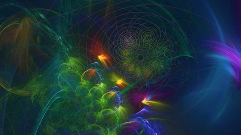 Futuristic Magic Modern Dynamic Background with rotation and zoom effect. 動画素材 86321070