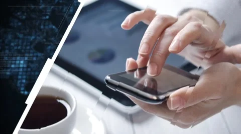 Futuristic Map Slideshow Catálogo de After Effects